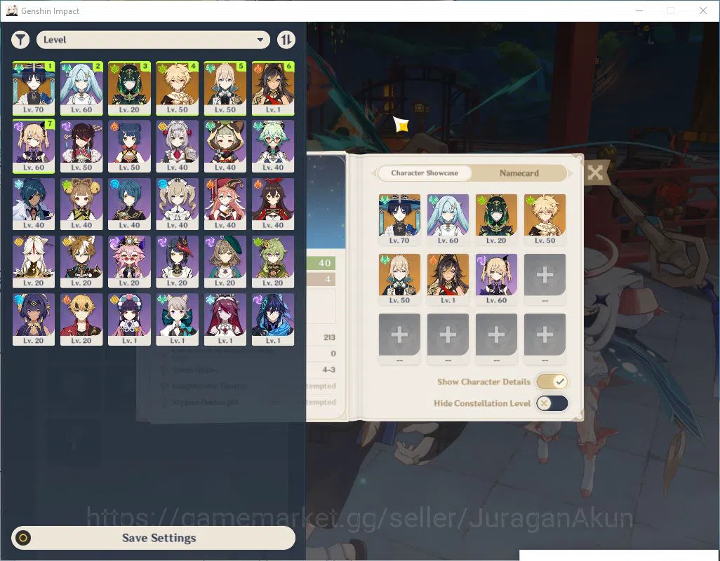 Genshin Impact Accounts ASIA|AR 40|2 Limited +1(*5Weapon)|Wanderer, Never| image 2