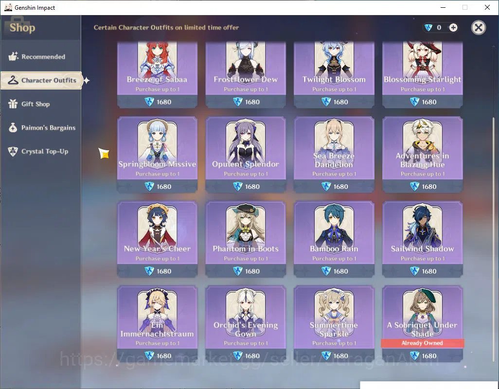 Genshin Impact Accounts ASIA|AR 40|2 Limited +1(*5Weapon)|Wanderer, Never| image 4