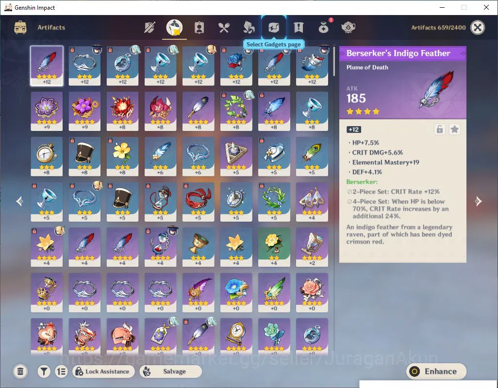 Genshin Impact Accounts ASIA|AR 40|2 Limited +1(*5Weapon)|Wanderer, Never| image 6