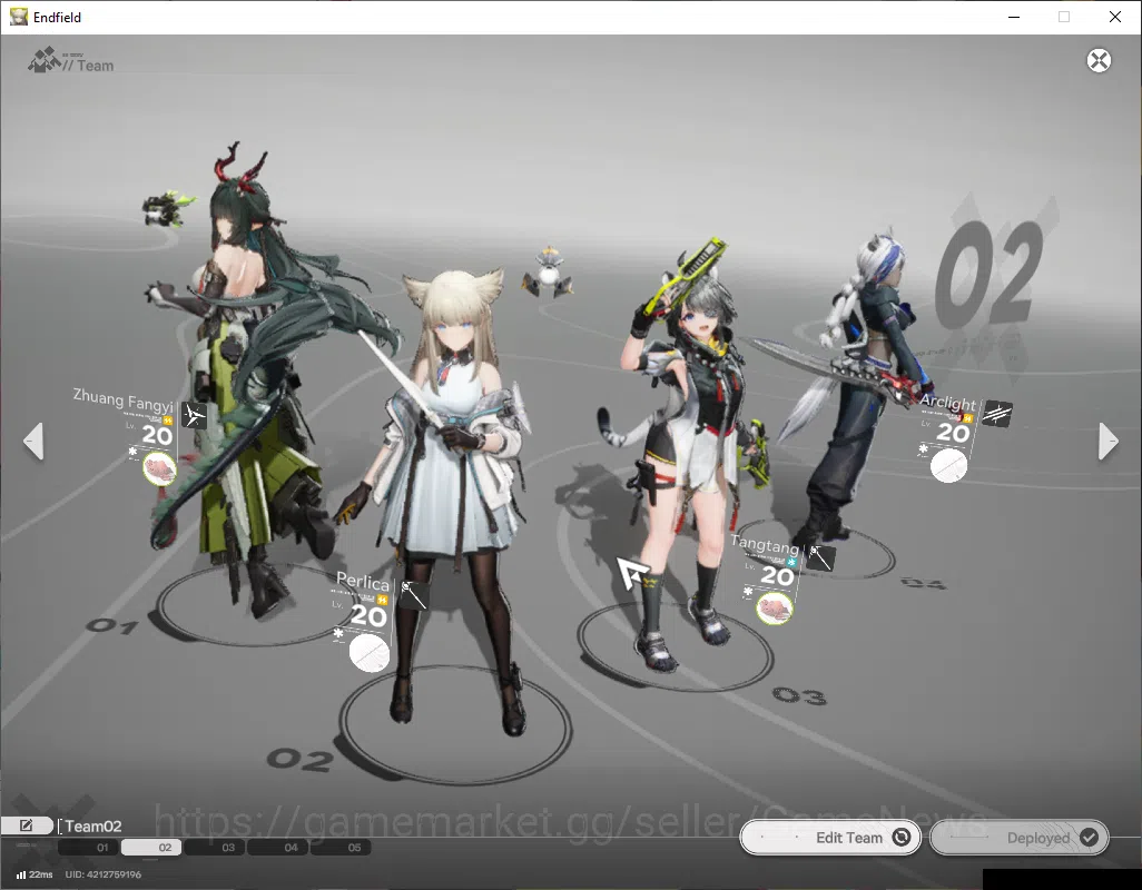 Arknights: Endfield Accounts ASIA|Lv 14|45SSR(2Limit)+5(*6WP)|(Zhuang Fangyi+So image 10
