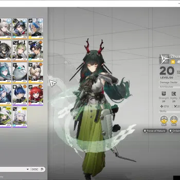 Arknights: Endfield Accounts ASIA|Lv 14|45SSR(2Limit)+5(*6WP)|(Zhuang Fangyi+So image 1
