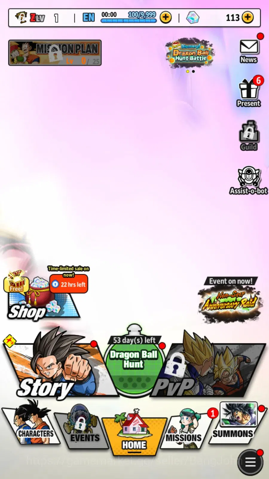 Dragon Ball Legends Accounts Android | Lvl 1|113 CC|108k Total Power|1 UL|ULTRA image 3