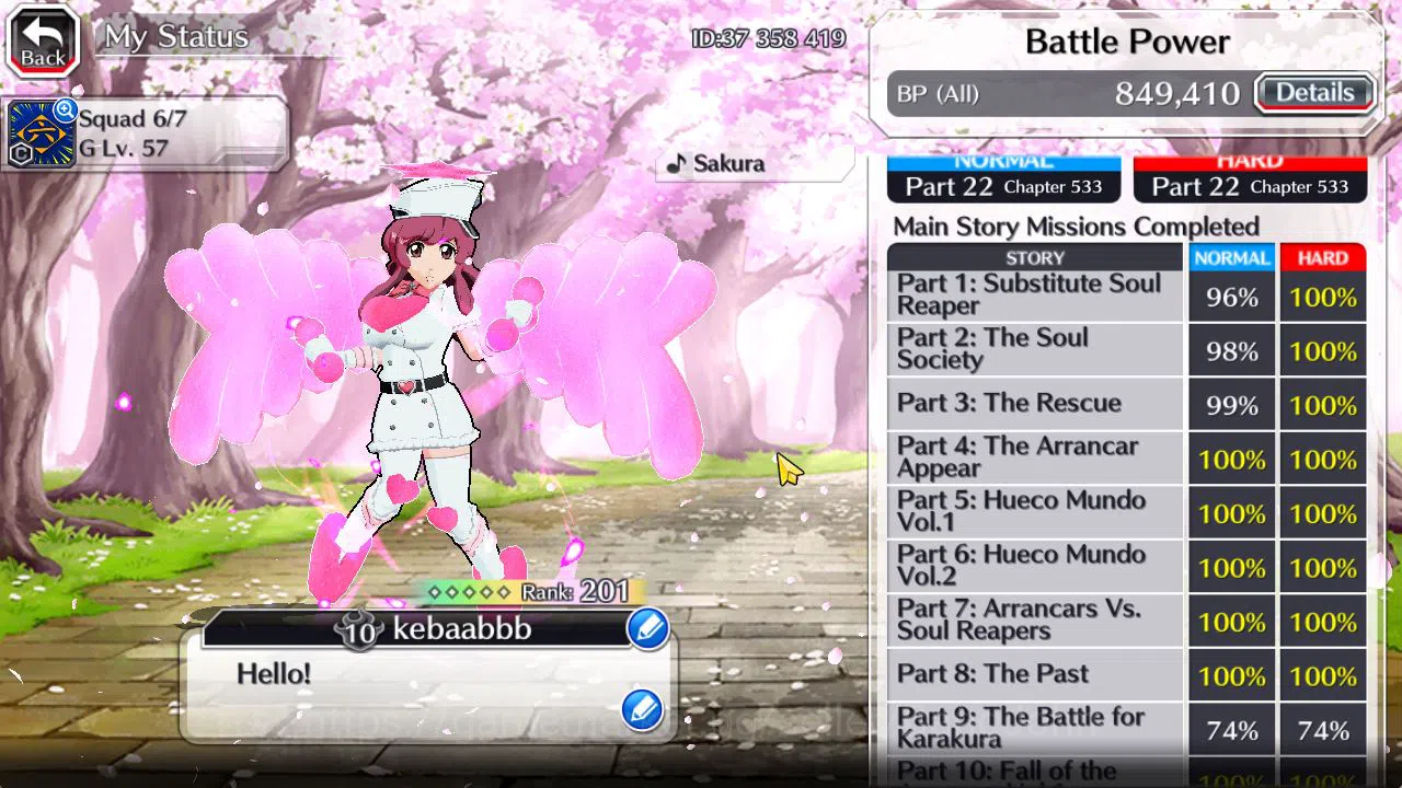Bleach: Brave Souls Accounts [Global]55K Orbs|TYBW26 (Meninas,Liltoto),Rukia 10 image 19