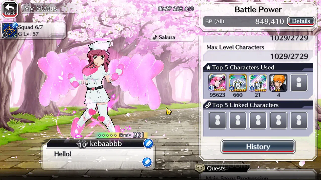 Bleach: Brave Souls Accounts [Global]55K Orbs|TYBW26 (Meninas,Liltoto),Rukia 10 image 20