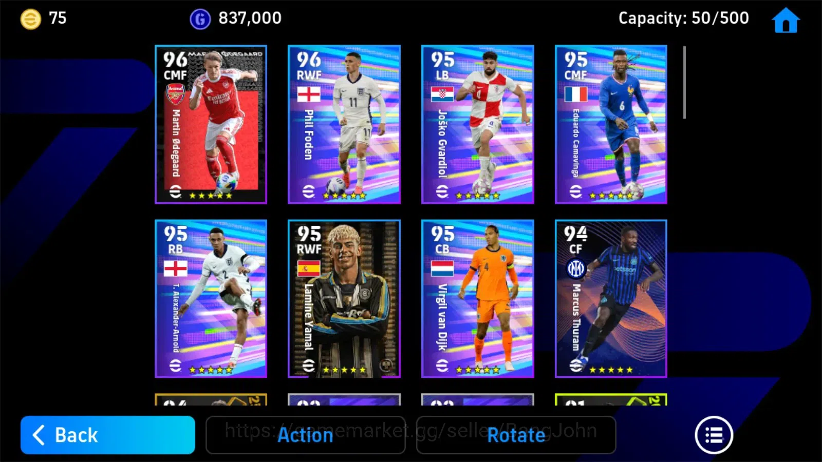 eFootball Accounts Android | PW 2985 |SHW Mbappe,Messi|Epic Kaka,Forl image 2