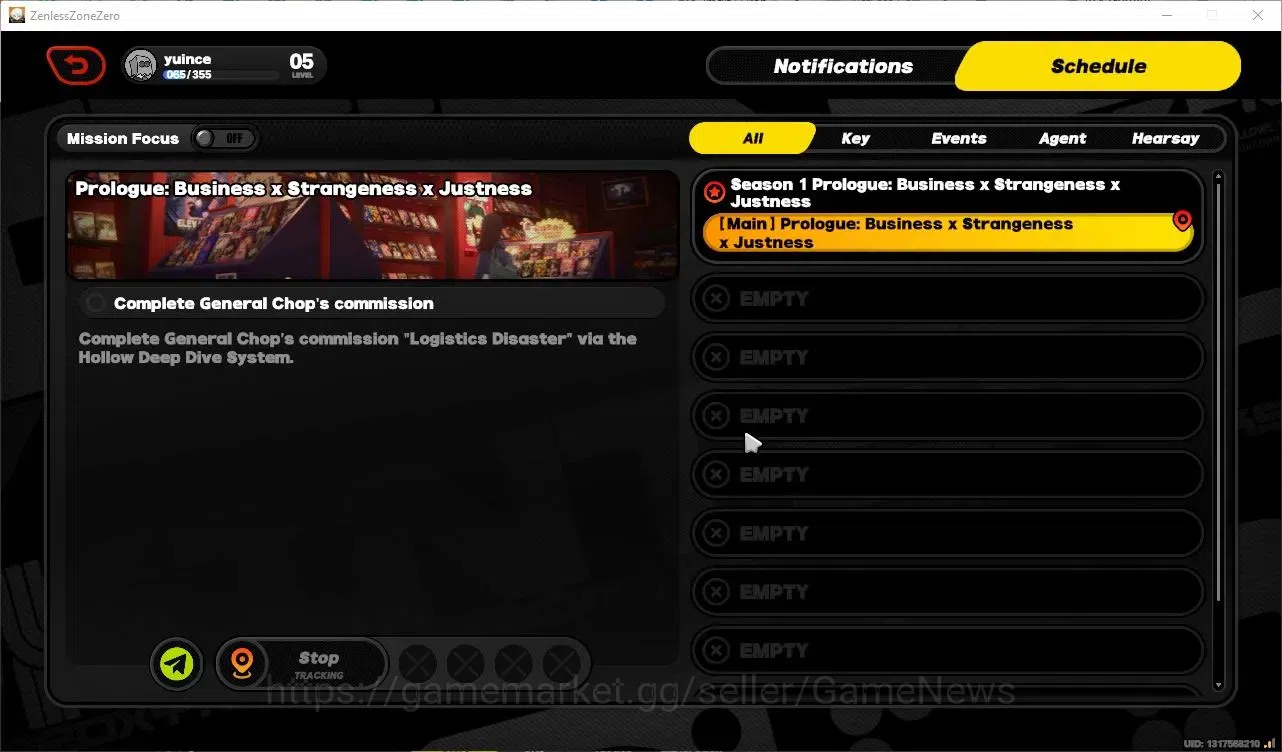 Zenless Zone Zero Accounts ASIA|IK5 |S1 Prologue|1 Limit (Ye Shunguang) VoidH image 12
