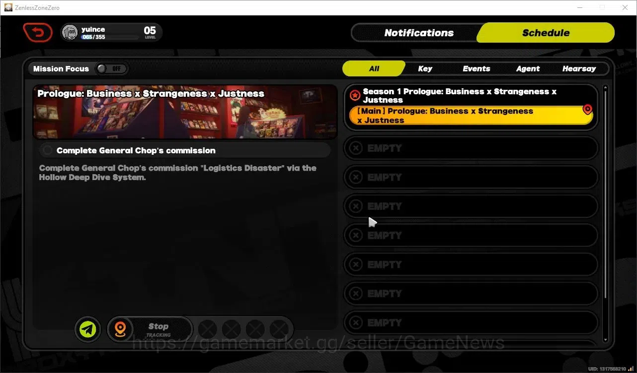 Zenless Zone Zero Accounts ASIA|IK5 |S1 Prologue|1 Limit (Ye Shunguang) VoidH image 9