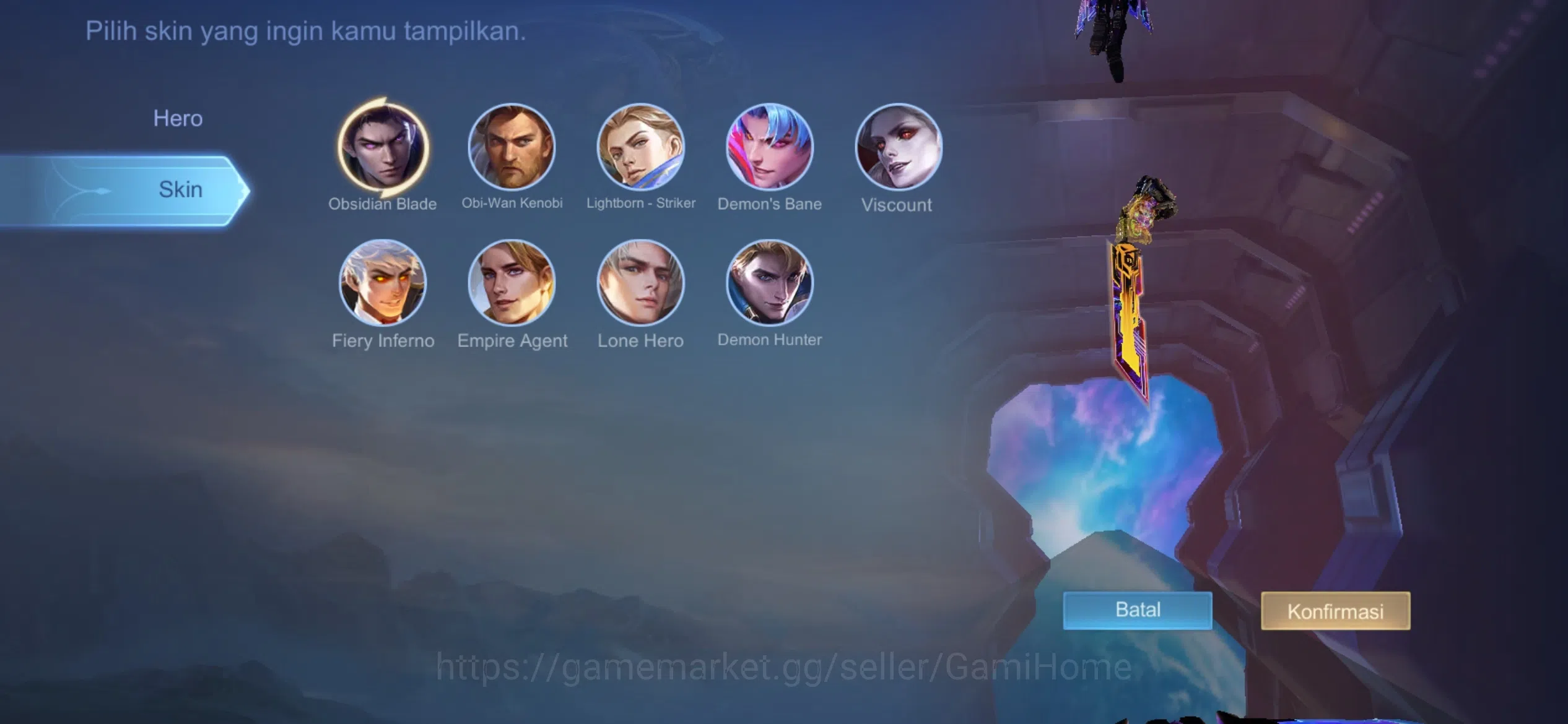 Mobile Legends: Bang Bang Accounts 403 SKIN | 8 ALUCARD SKINS: ALUCARD LEGEND + etc | image 5