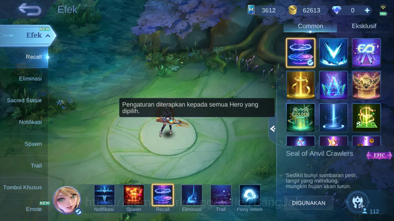 Mobile Legends: Bang Bang Accounts Hero 112 Skin 203 | Sanrio Floryn | Lightborn Gran image 12