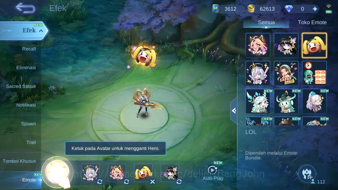 Mobile Legends: Bang Bang Accounts Hero 112 Skin 203 | Sanrio Floryn | Lightborn Gran image 13
