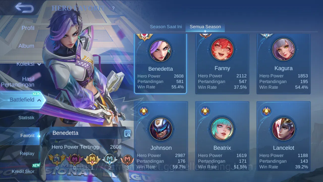 Mobile Legends: Bang Bang Accounts Hero 112 Skin 203 | Sanrio Floryn | Lightborn Gran image 15
