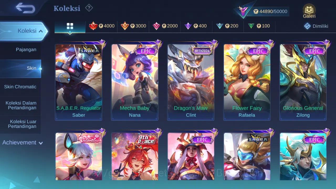 Mobile Legends: Bang Bang Accounts Hero 112 Skin 203 | Sanrio Floryn | Lightborn Gran image 4
