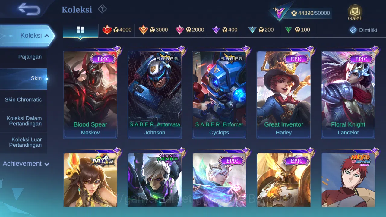 Mobile Legends: Bang Bang Accounts Hero 112 Skin 203 | Sanrio Floryn | Lightborn Gran image 6