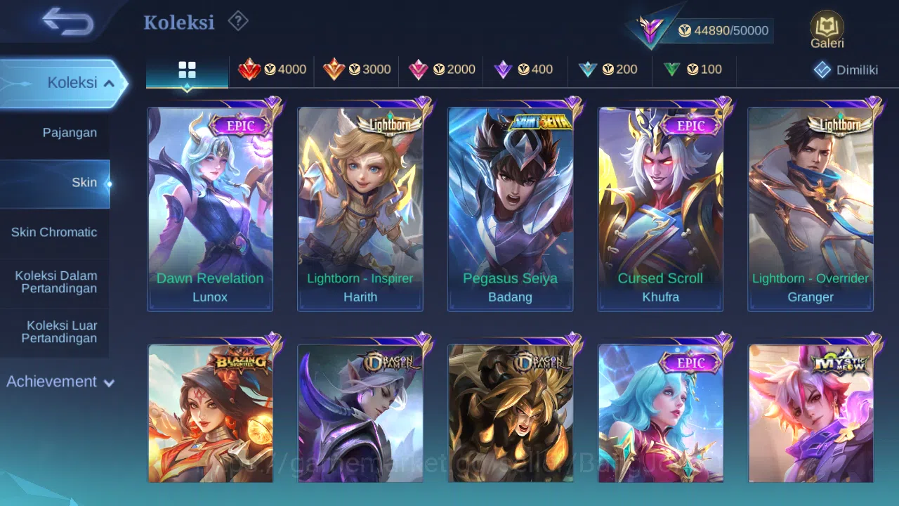 Mobile Legends: Bang Bang Accounts Hero 112 Skin 203 | Sanrio Floryn | Lightborn Gran image 8