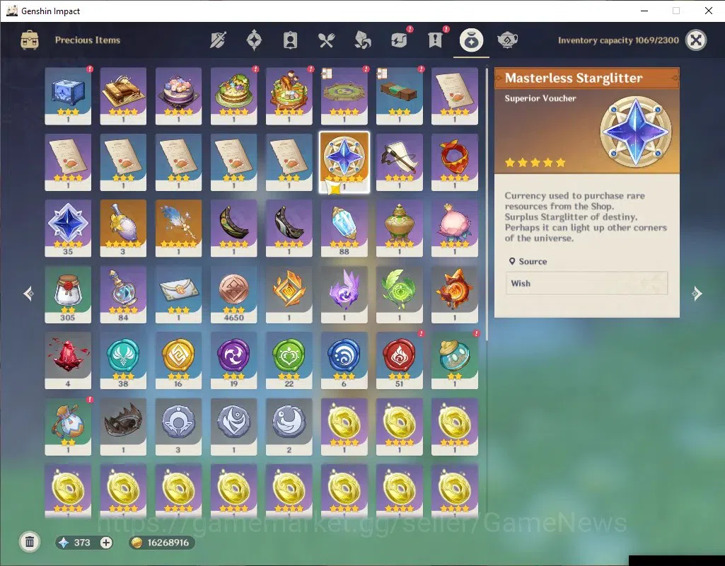 Genshin Impact Accounts ASIA|AR 60|Free HSR|17 Limited +14(*5Weapon)|(Navi image 11