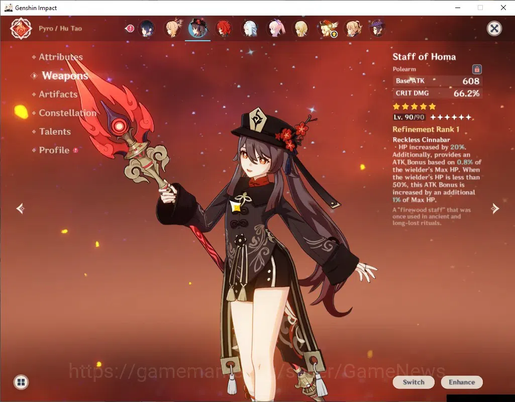 Genshin Impact Accounts ASIA|AR 60|Free HSR|17 Limited +14(*5Weapon)|(Navi image 4
