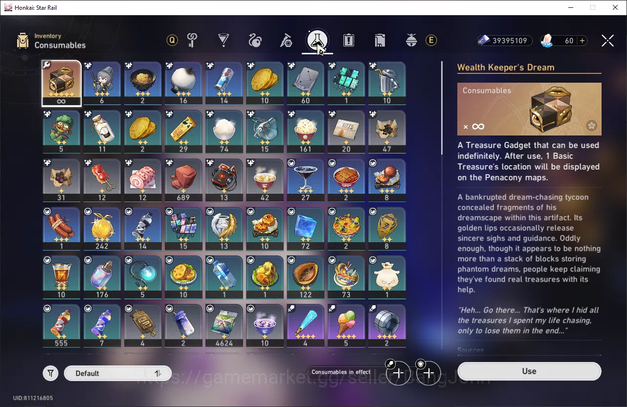 Honkai Star Rail Accounts ASIA | TL 70 | 29 Limit | Castorice E2S1, Hyacine, image 8