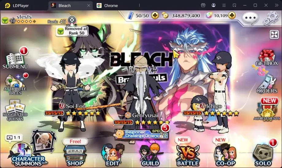 Bleach: Brave Souls Accounts High-End Global|115K BP+10K 1