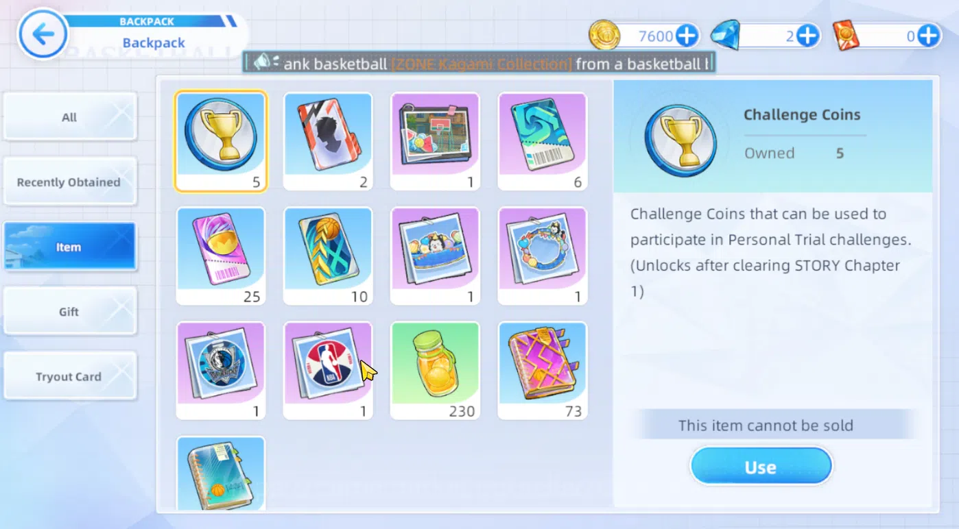 Kuroko's Basketball Street Rivals Accounts SEA SV015|Fresh Starter Lv 4|Limited Zone Kagami + image 6