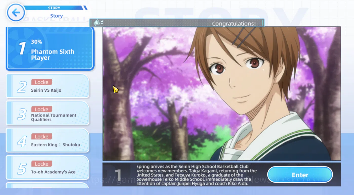 Kuroko's Basketball Street Rivals Accounts SEA SV015|Fresh Starter Lv 4|Limited Zone Kagami + image 8