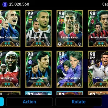 eFootball Legends & Iconic Players ANDROID|PW 3206 | Chiellini epc, lamine Yamal epc, image 1