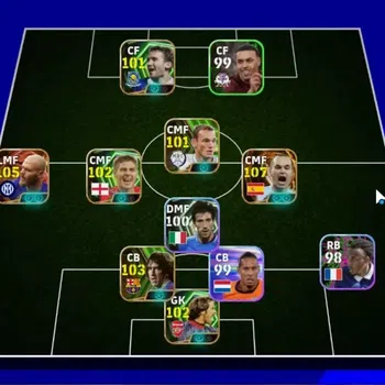 eFootball Accounts Legends & Iconic Players Android|Big Time Andreas Iniesta,Federico Dimarco|Epic Carles Puyol,Steven