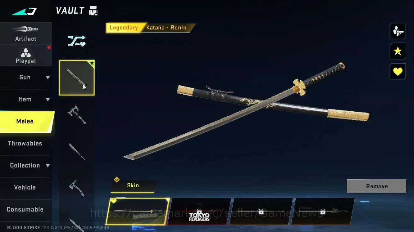 Blood Strike Accounts ASIA|ETERNAL Desert Eagle-Scorpius|Collab|BLEACH B image 8