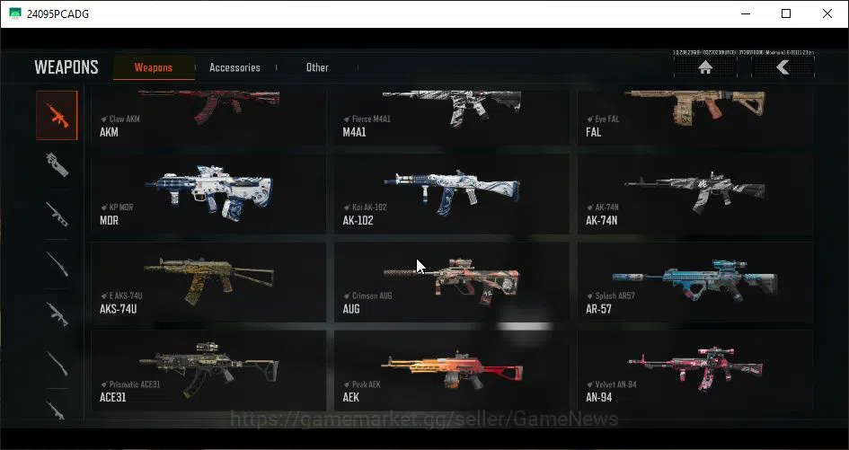 Arena Breakout Accounts Mid-Tier MOBILE Lv30|SV 48M|CV 4M|Battle Machete|LR-AR1 Decree|Night City Outfit|Many Skin|CN 6