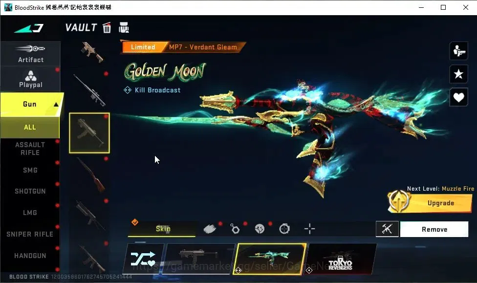 Blood Strike Accounts ASIA|ETERNAL DEagle-Scorpius|Collab 7DS[M700,QBZ95 image 16