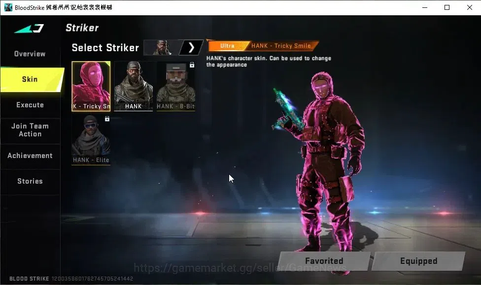 Blood Strike Accounts ASIA|ETERNAL DEagle-Scorpius|Collab 7DS[M700,QBZ95 image 3