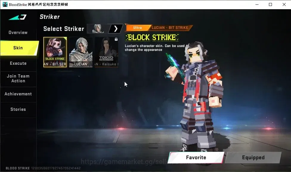 Blood Strike Accounts ASIA|ETERNAL DEagle-Scorpius|Collab 7DS[M700,QBZ95 image 7