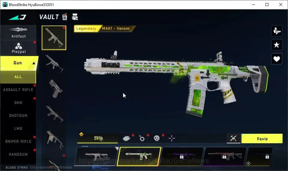 Blood Strike Accounts ASIA|Starter|Collab 7DS[M700,AK47]|ULTRA AUG-Aurea image 5