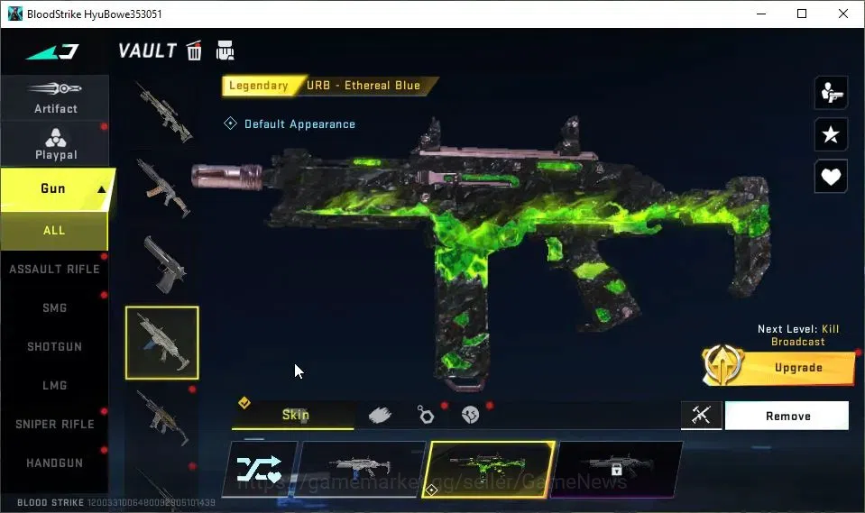 Blood Strike Accounts ASIA|Starter|Collab 7DS[M700,AK47]|ULTRA AUG-Aurea image 7