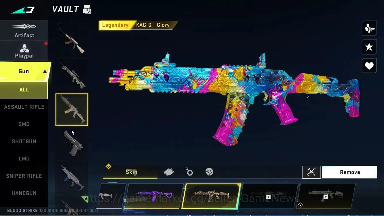 Blood Strike Accounts ASIA|ULTRA [BLAST,ETHAN,ZERO,INP-9]|Collab TR [Par image 10