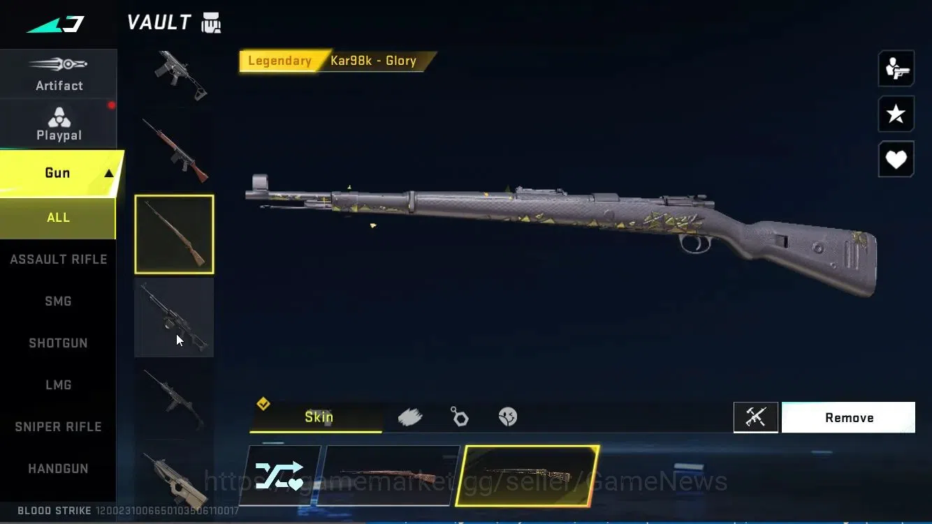 Blood Strike Accounts ASIA|ULTRA [BLAST,ETHAN,ZERO,INP-9]|Collab TR [Par image 14