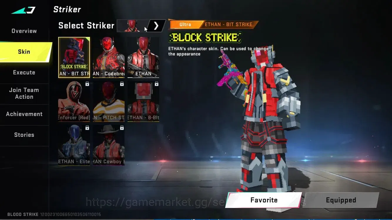 Blood Strike Accounts ASIA|ULTRA [BLAST,ETHAN,ZERO,INP-9]|Collab TR [Par image 4
