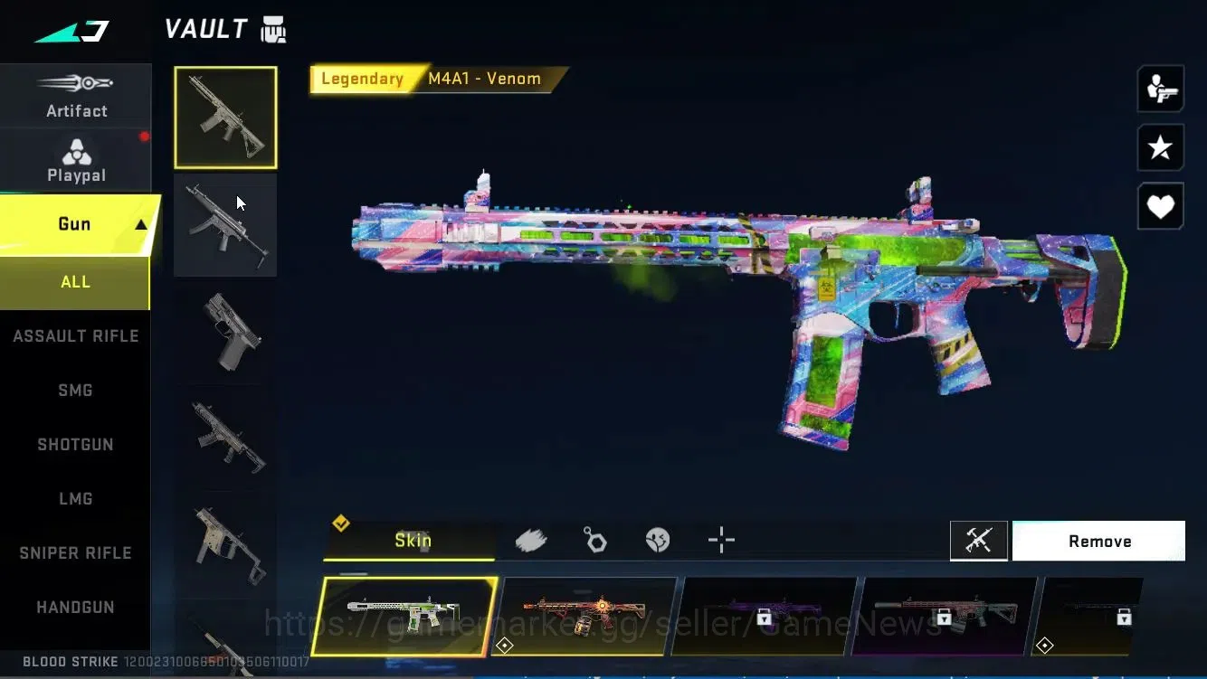Blood Strike Accounts ASIA|ULTRA [BLAST,ETHAN,ZERO,INP-9]|Collab TR [Par image 8