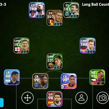 eFootball Accounts Legends & Iconic Players Mobile|PW 3085|Eden Hazard BigT,Joshua Kimmich ShowT,Steven Gerrard
