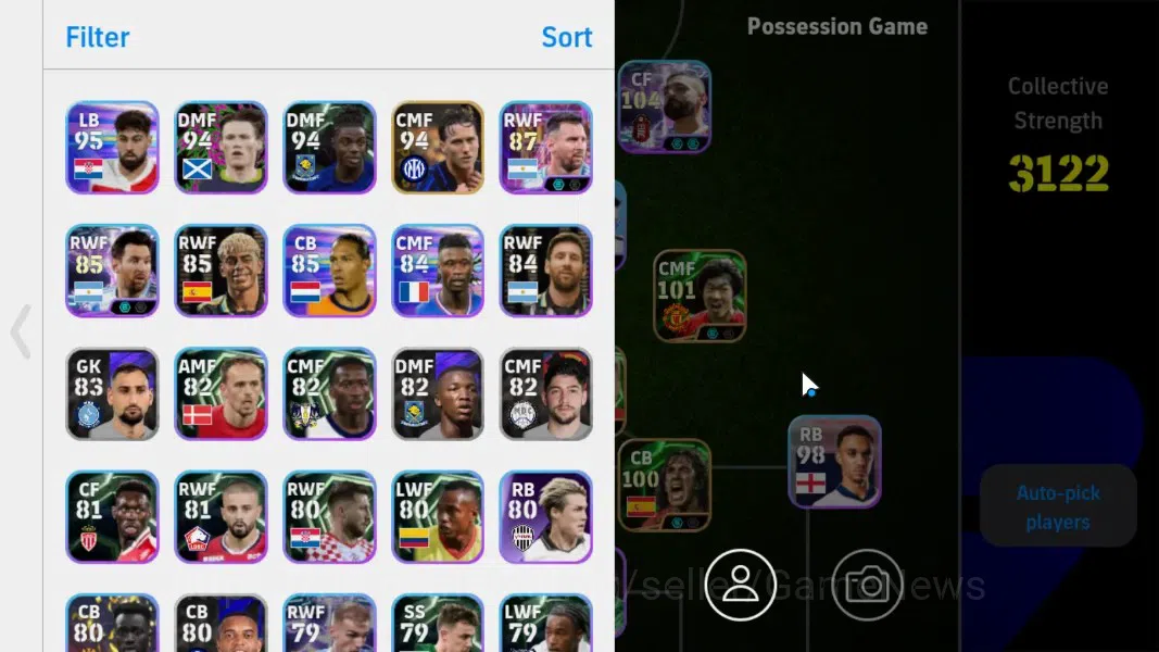 eFootball Accounts Android|BigTime OusmaneDembele,Marco Reus,Steven G image 2