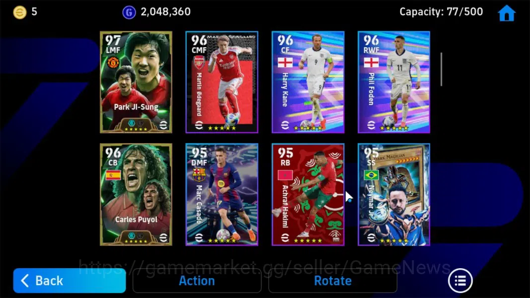 eFootball Accounts Android|BigTime OusmaneDembele,Marco Reus,Steven G image 4