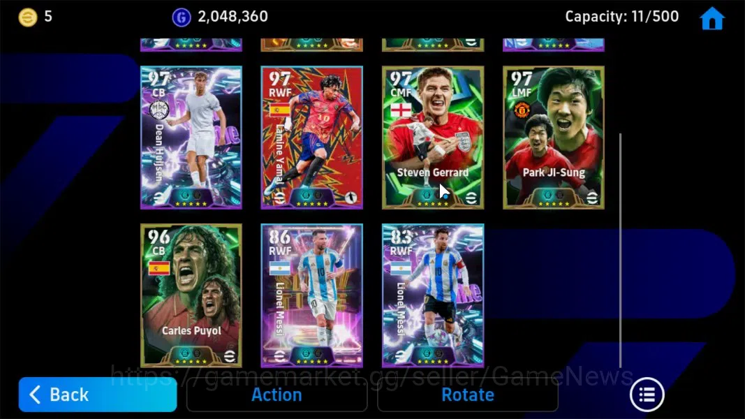eFootball Accounts Android|BigTime OusmaneDembele,Marco Reus,Steven G image 6