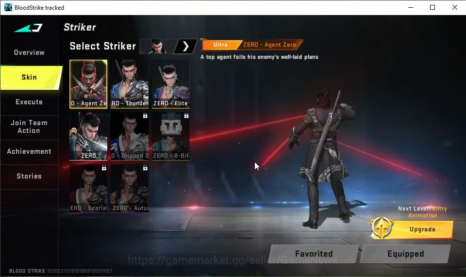 Blood Strike Accounts ASIA|Melee Collab AOT Dual Blades-Ultrahard Blade| image 15