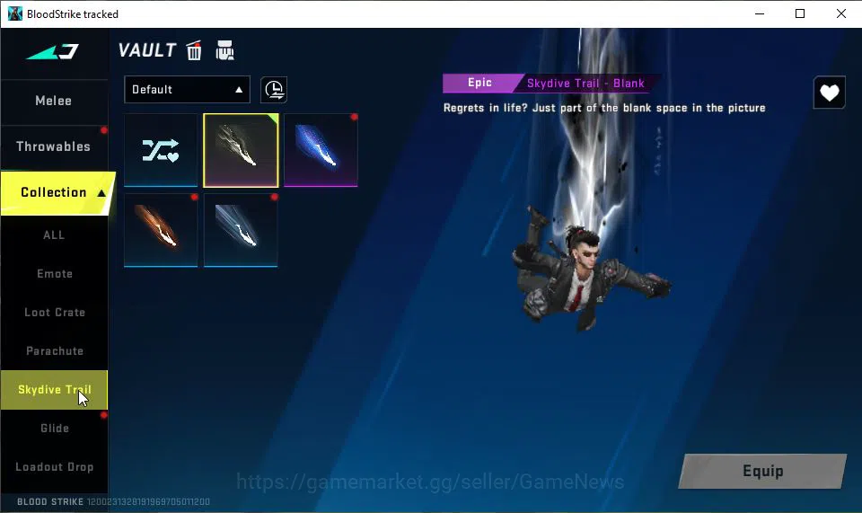 Blood Strike Accounts ASIA|Melee Collab AOT Dual Blades-Ultrahard Blade| image 3