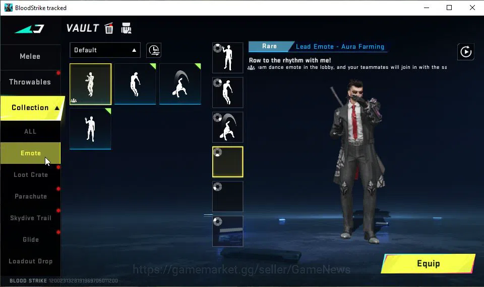 Blood Strike Accounts ASIA|Melee Collab AOT Dual Blades-Ultrahard Blade| image 6