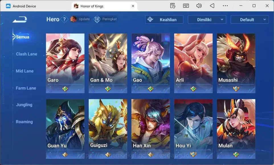 Honor of Kings Accounts Global Hero110 Skin209 |LNY2024 DaQiao+SunCe|KIC L image 11