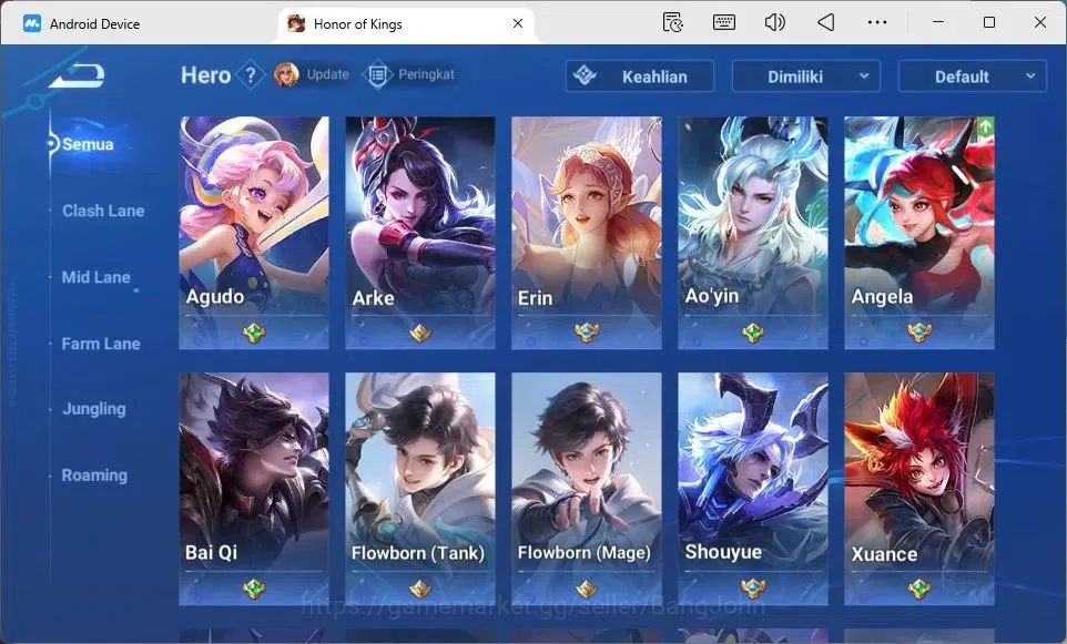 Honor of Kings Accounts Global Hero110 Skin209 |LNY2024 DaQiao+SunCe|KIC L image 14