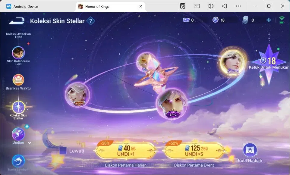 Honor of Kings Accounts Global Hero110 Skin209 |LNY2024 DaQiao+SunCe|KIC L image 16