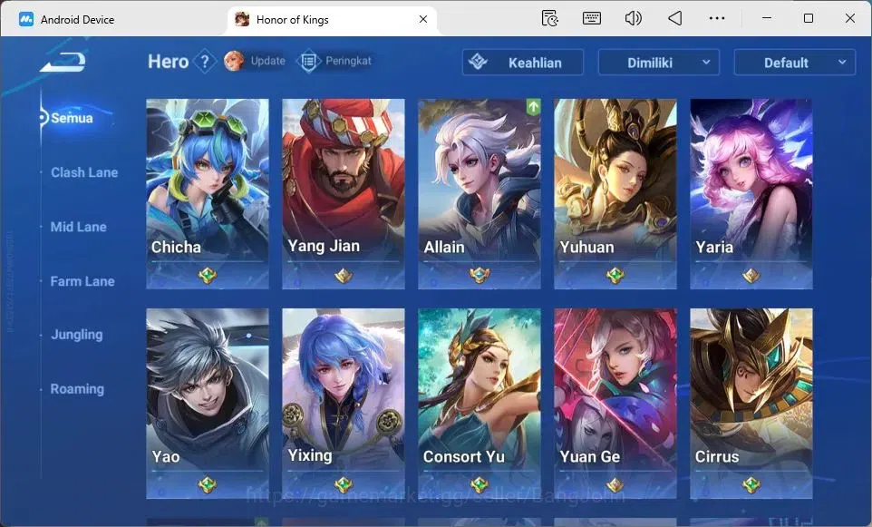 Honor of Kings Accounts Global Hero110 Skin209 |LNY2024 DaQiao+SunCe|KIC L image 5