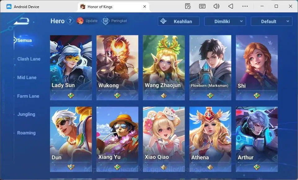 Honor of Kings Accounts Global Hero110 Skin209 |LNY2024 DaQiao+SunCe|KIC L image 6