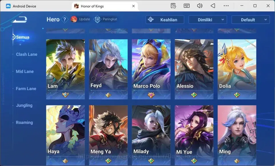 Honor of Kings Accounts Global Hero110 Skin209 |LNY2024 DaQiao+SunCe|KIC L image 8